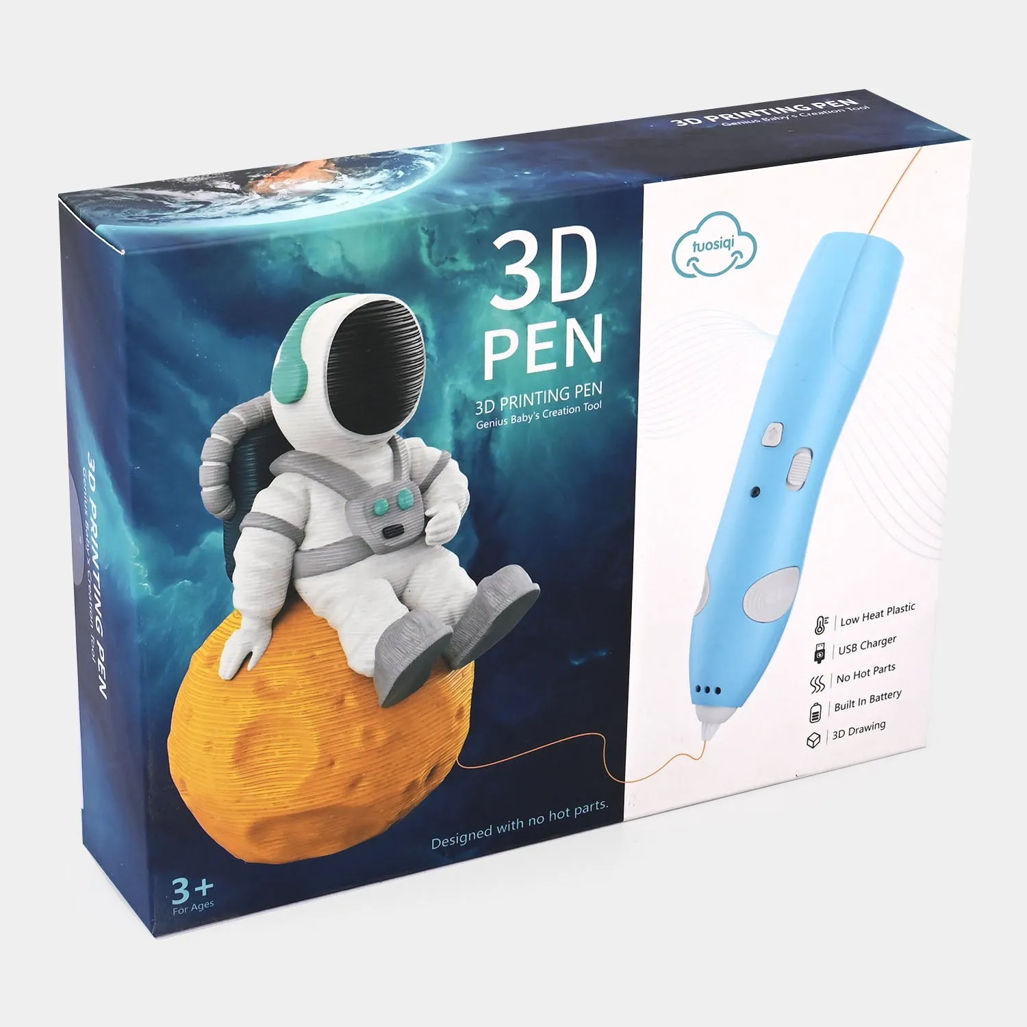 3D Printing Pen With Tool For Kids