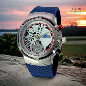 Aa1 Hublot Watches Stylish Watch ,silicone Strap For Boys