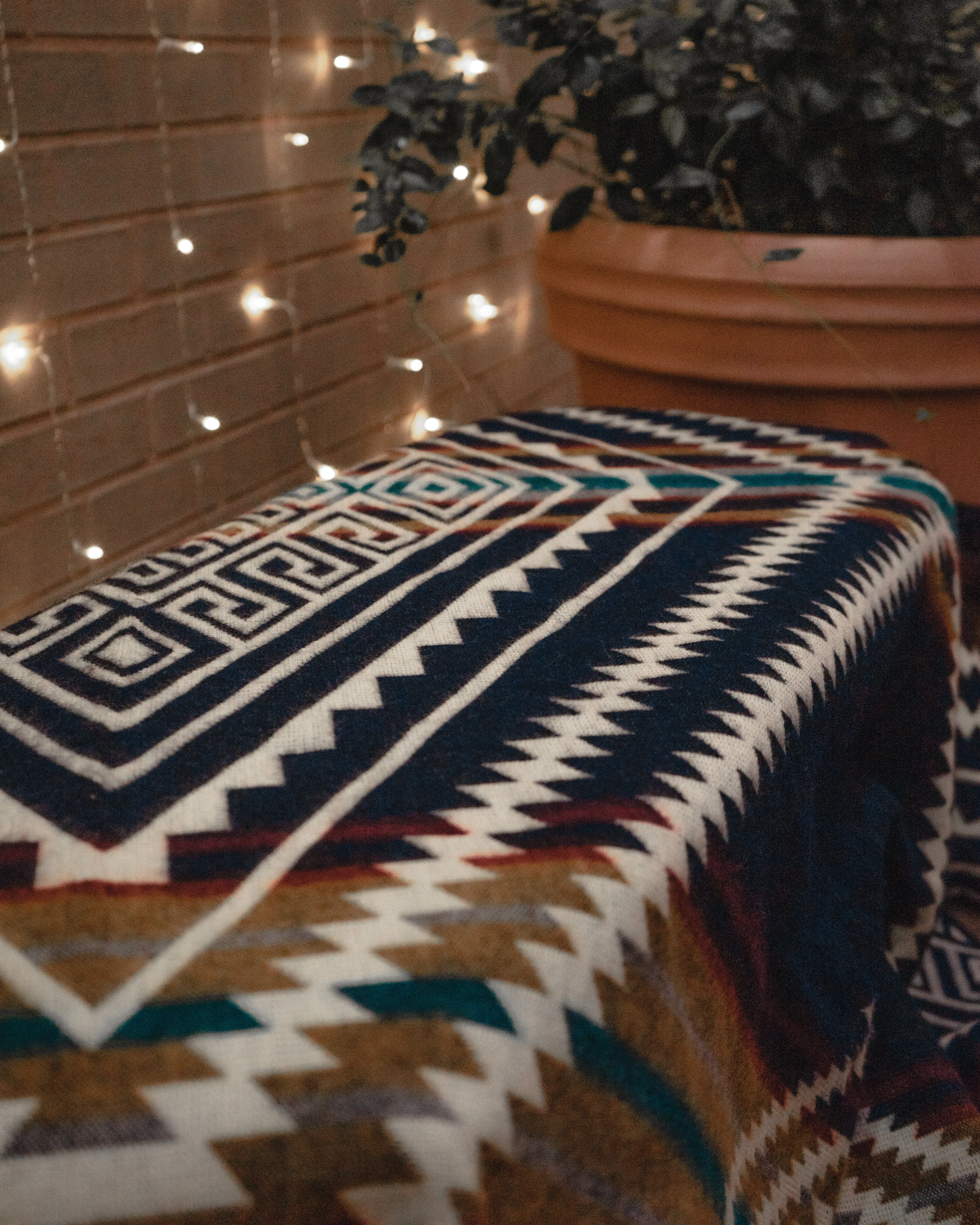 Achuar Blanket | Dark Navy