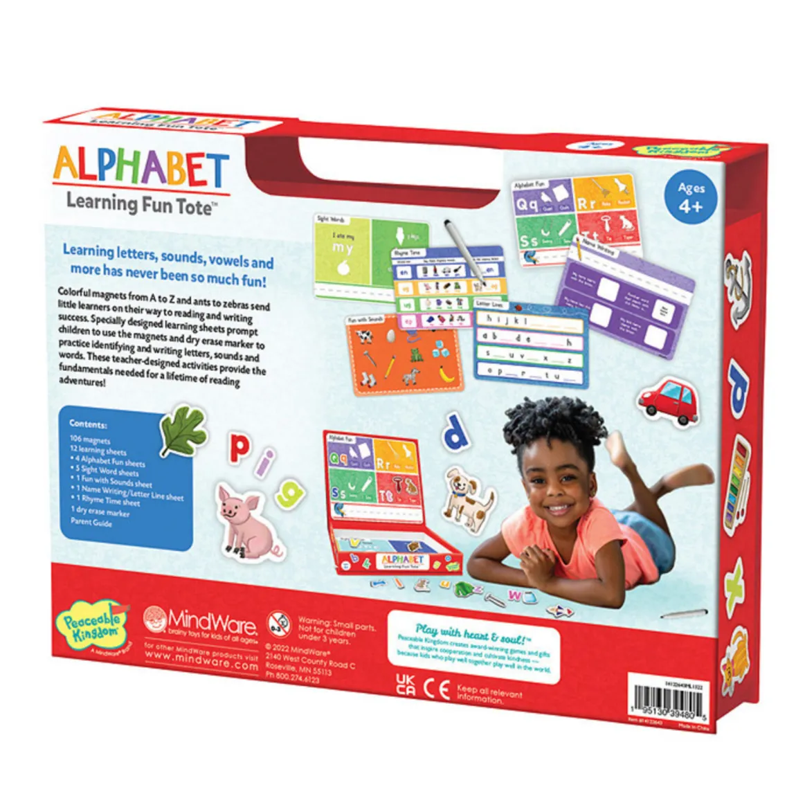 Alphabet Learning Fun Tote