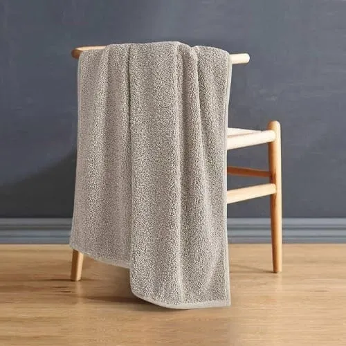 Amari Teddy Faux Fur Throw Blanket - 60 X 70" - Grey