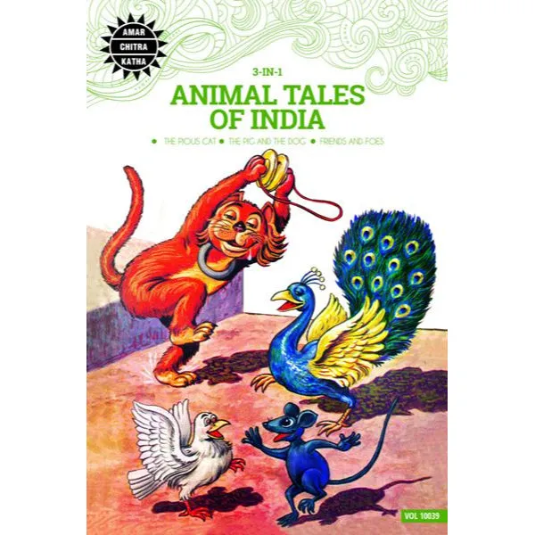 Animal Tales Of India - English | 3 In 1 Story Book/ Childrens Book