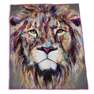 Artko 200cm Plum Kendi Throw by Louise Luton