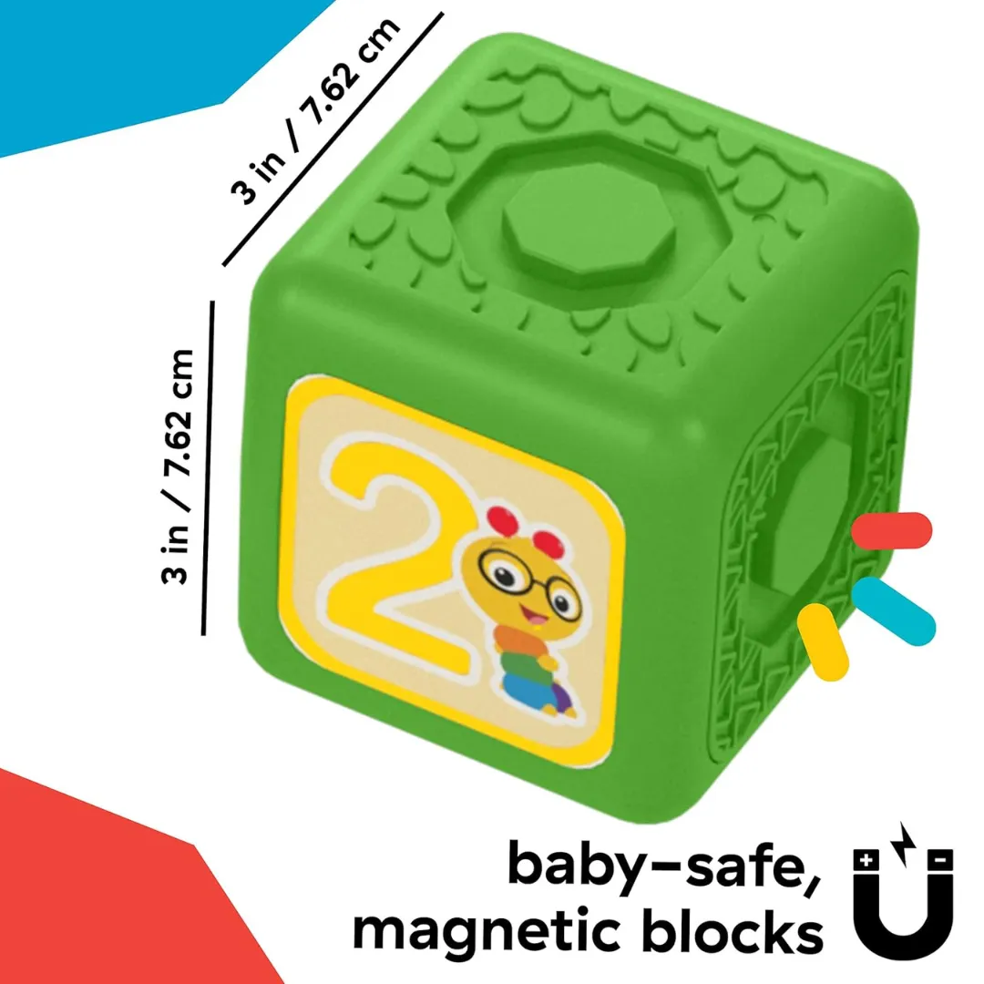 Baby Einstein Click & Create Magnetic Activity Blocks (20 Pieces)