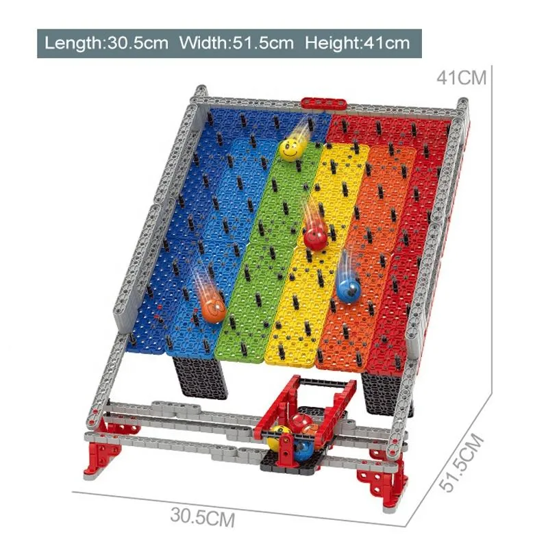 Ball Catching Rainbow Table Game for Creative Play