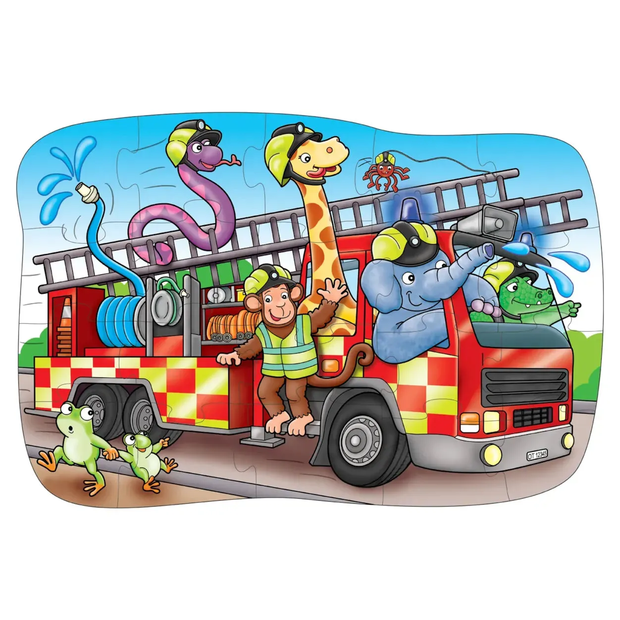 Big Fire Engine Puzzle