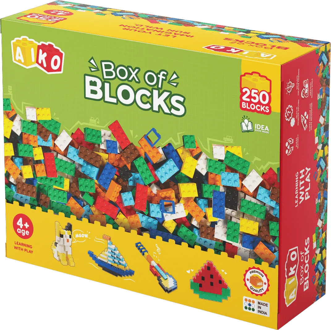 Box of Blocks 1000-Piece Building Blocks