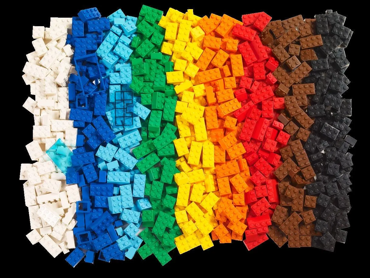 Box of Blocks 1000-Piece Building Blocks