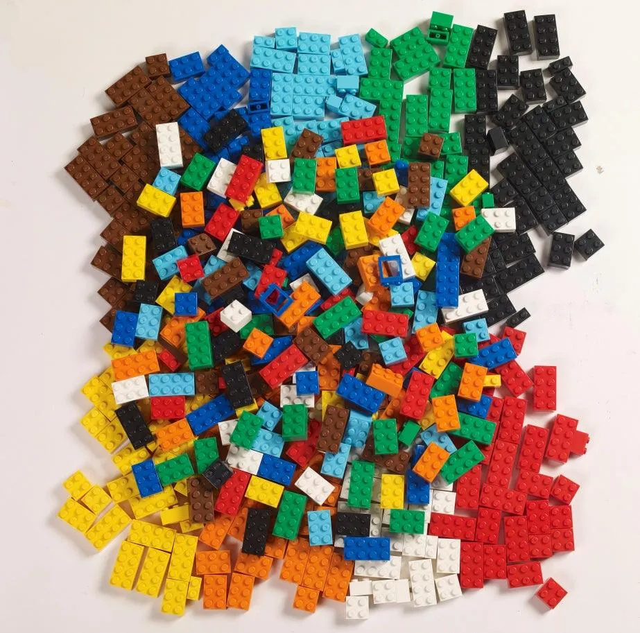 Box of Blocks 1000-Piece Building Blocks