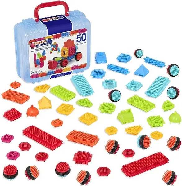 Bristle Blocks - Blocks In Case - 50Pcs