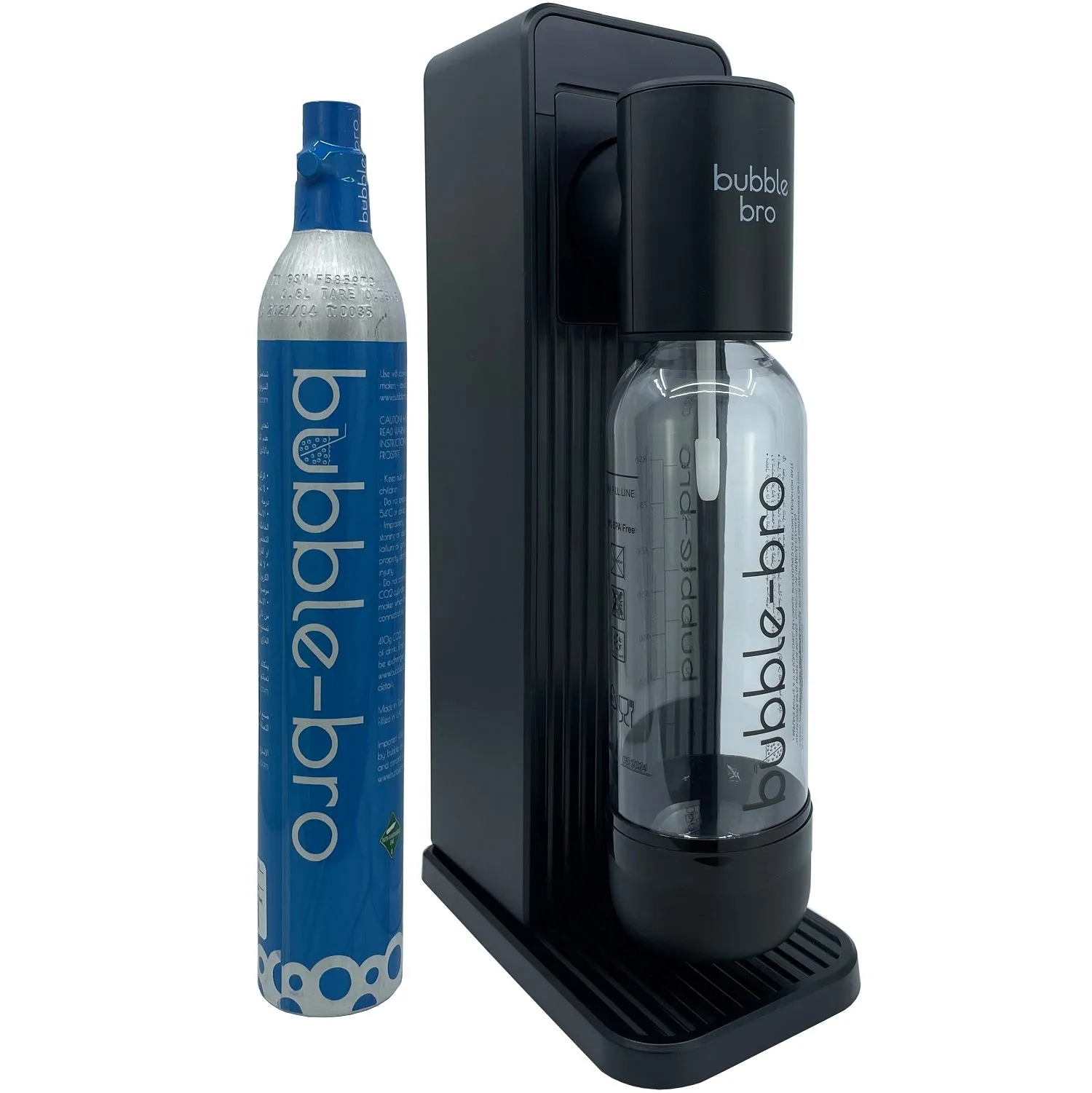 BUBBLE-BRO ORIGIN SPARKLING WATER MAKER WITH 60L Co2 CYLINDER