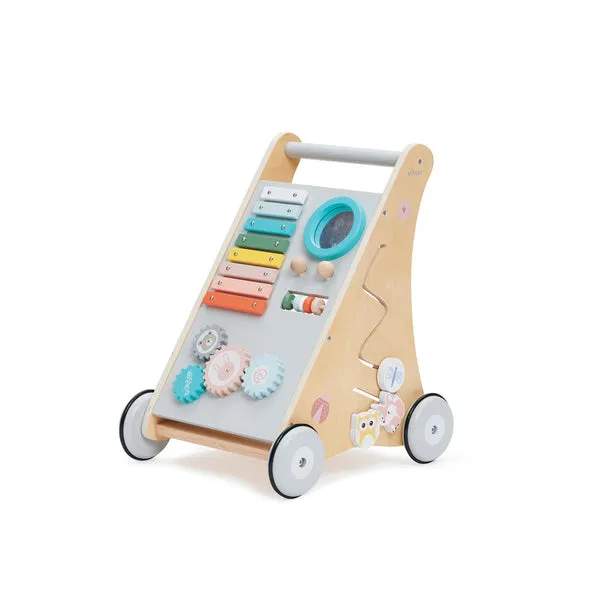 Bubble Wooden Activity Play Walker