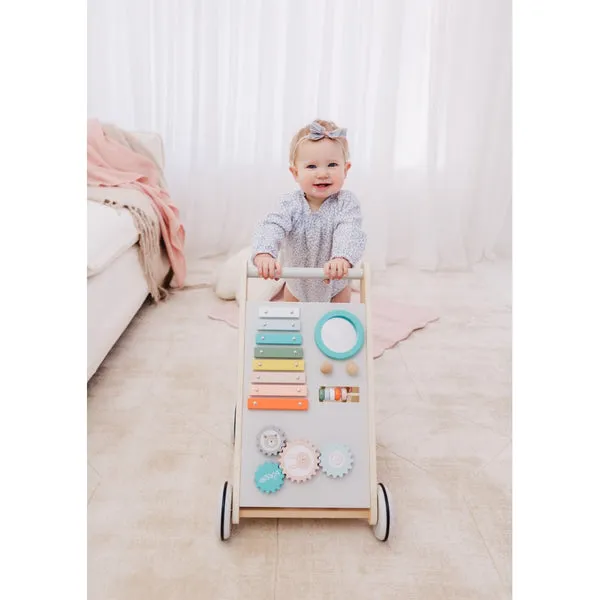 Bubble Wooden Activity Play Walker