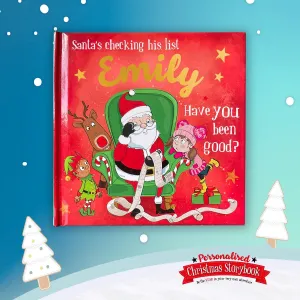 Childrens Xmas Storybook / colouring book   - Emily