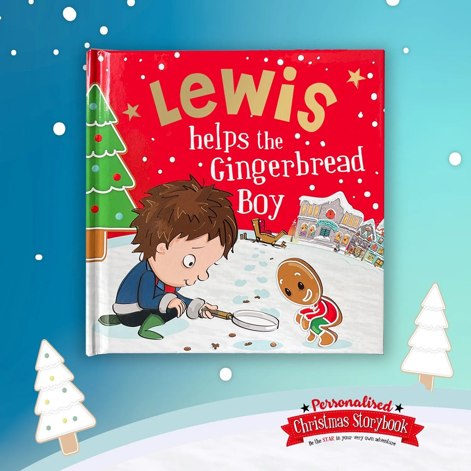 Childrens Xmas Storybook / colouring book   - Lewis