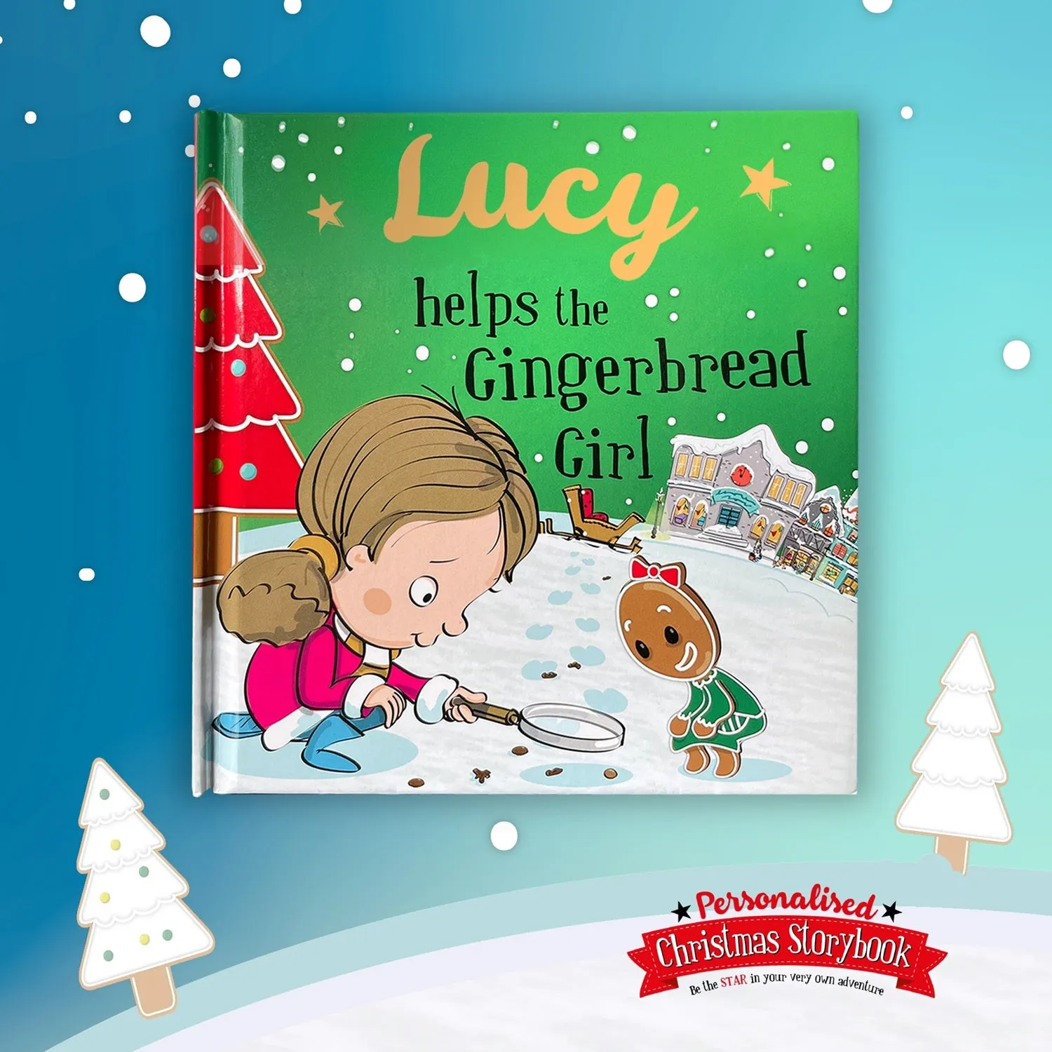 Childrens Xmas Storybook / colouring book   - Lucy