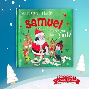 Childrens Xmas Storybook / colouring book   - Samuel