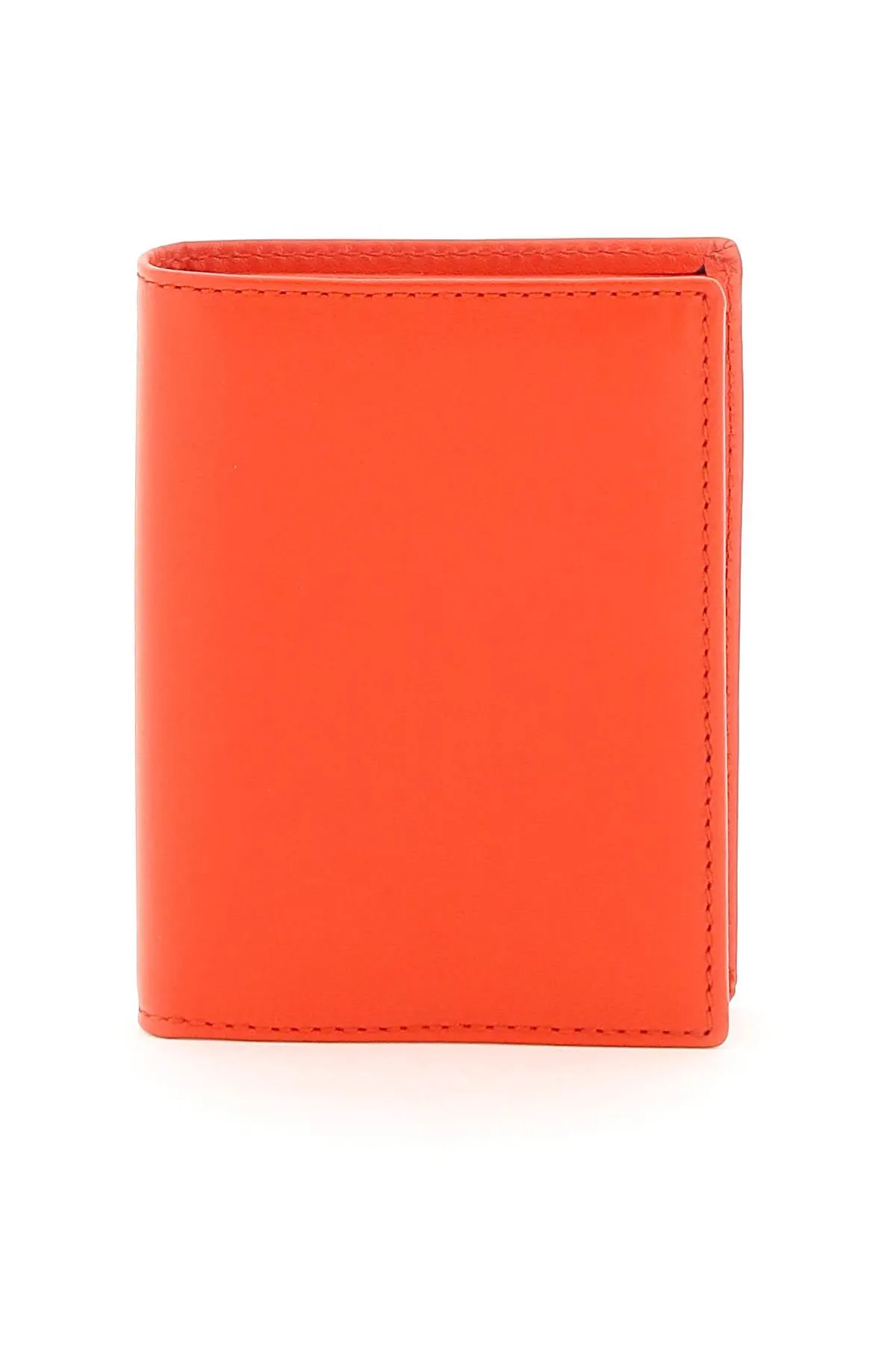 Comme des garcons wallet leather small bi-fold wallet