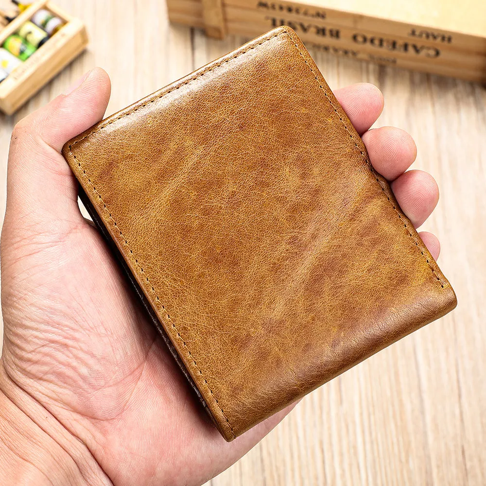 CowLuxe Stylish Leather Men's Wallets