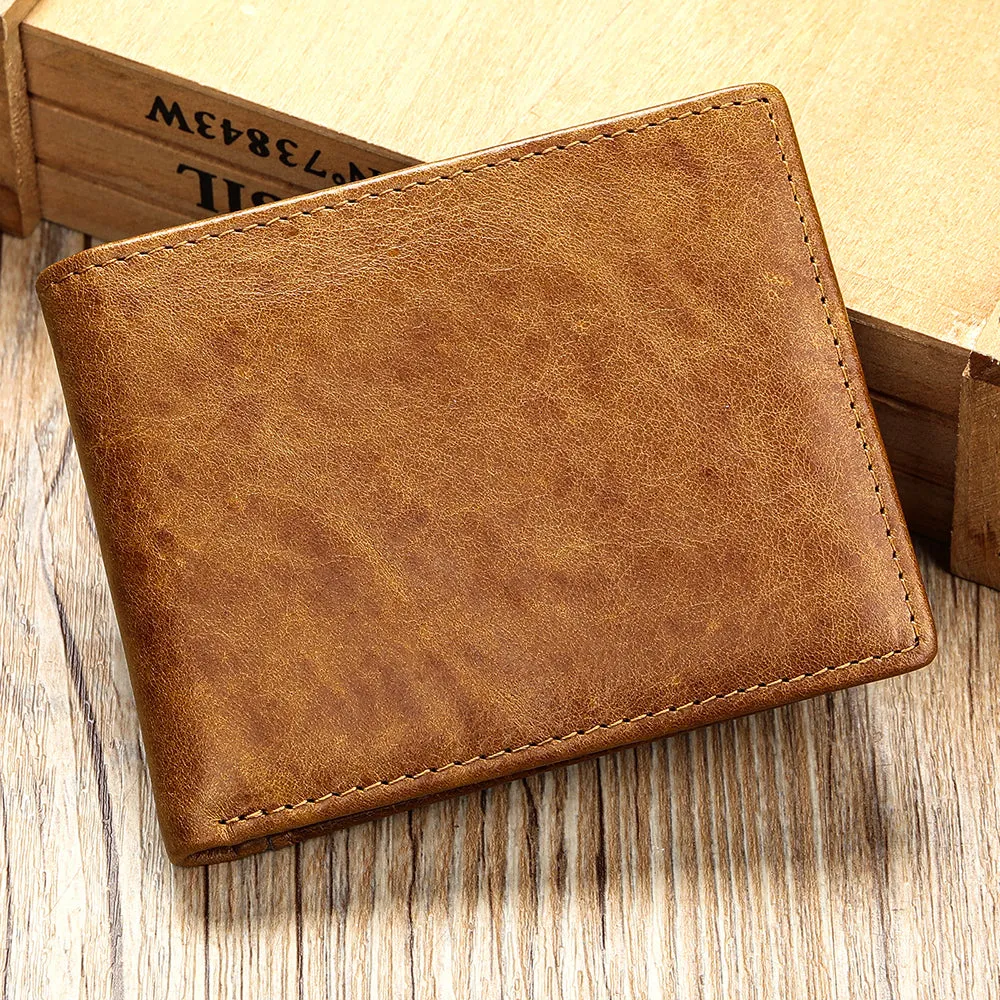 CowLuxe Stylish Leather Men's Wallets