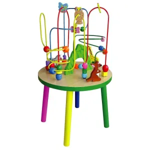 Creative Colour Wooden Abacus Play Table