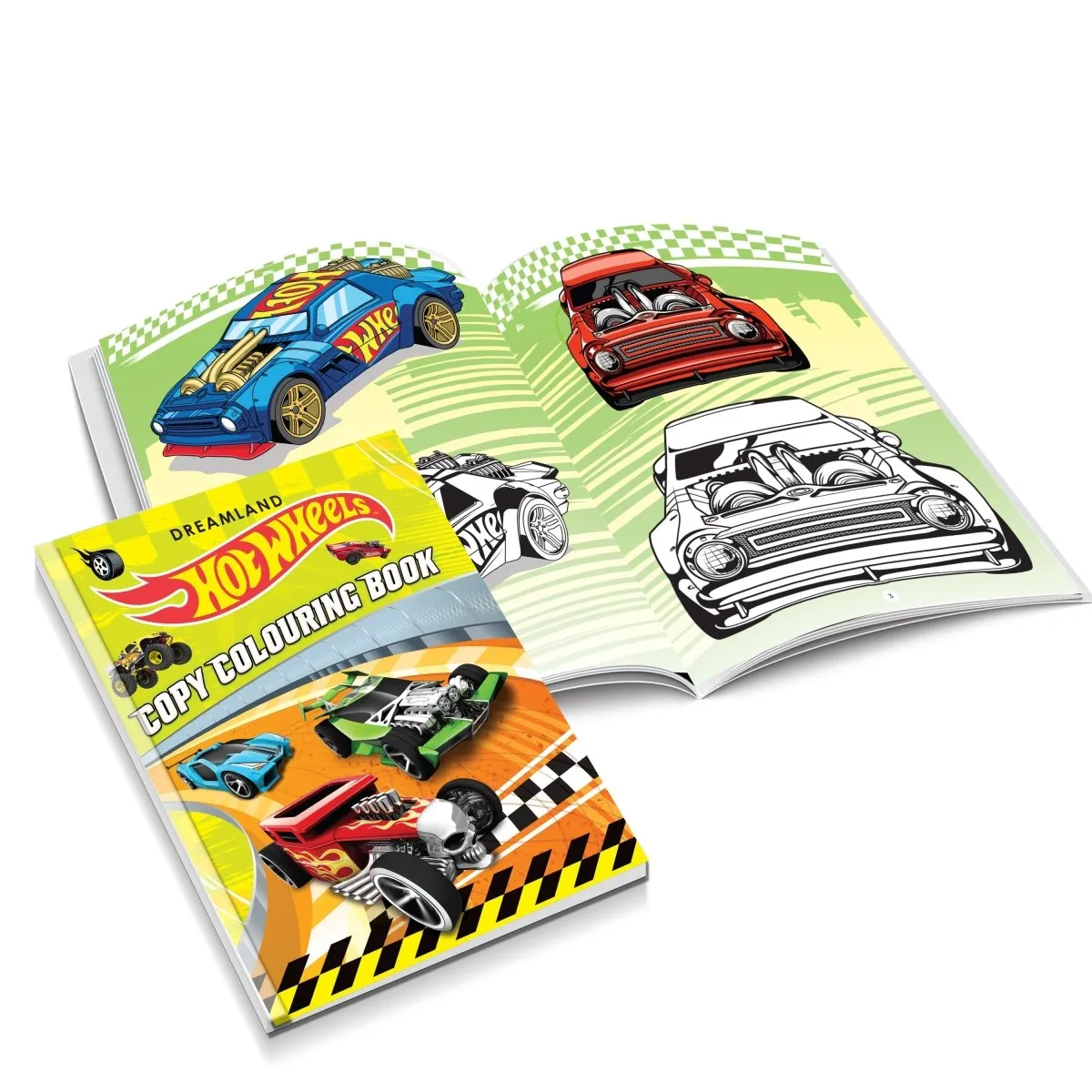 Dreamland Publications Hot Wheels Colouring And Activity Boos Pack ( A Pack of 4)