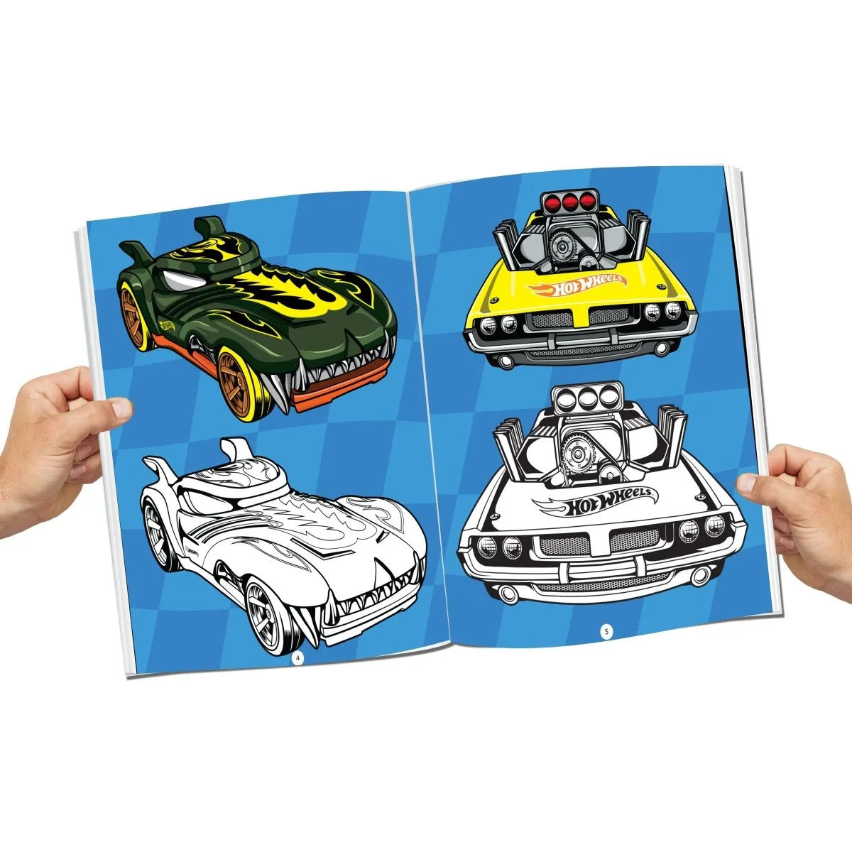 Dreamland Publications Hot Wheels Colouring And Activity Boos Pack ( A Pack of 4)