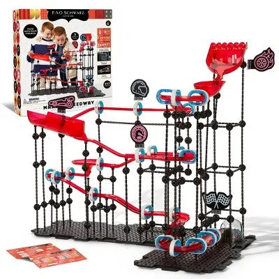 FAO Schwarz Marble Speedway Gravity Race Build Set