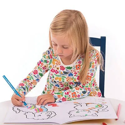 First Words Colouring Book Orchard Toys