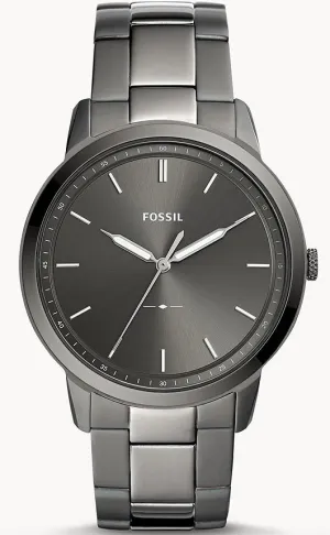 FOS Watch The Minimalist Three Hand Smoke Mens