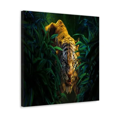 GADGETS WRAP Canvas Gallery Wrap Framed for Home Office Studio Living Room Decoration (10x10inch) - Beast 2