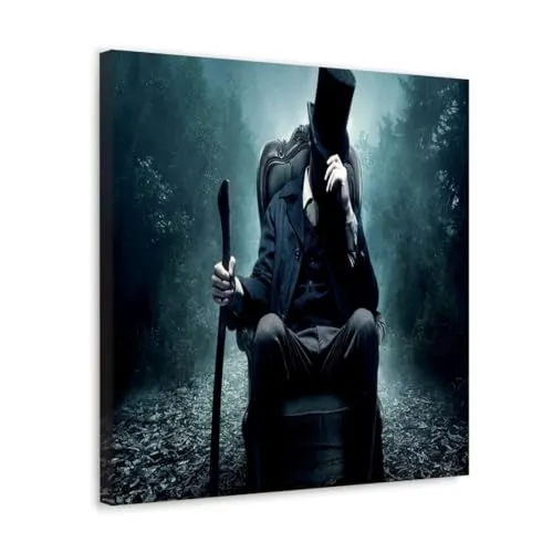 GADGETS WRAP Canvas Gallery Wrap Framed for Home Office Studio Living Room Decoration (10x10inch) - Vampire Hunter