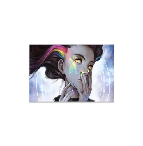 GADGETS WRAP Canvas Gallery Wrap Framed for Home Office Studio Living Room Decoration (14x11inch) - Cyborg Painting