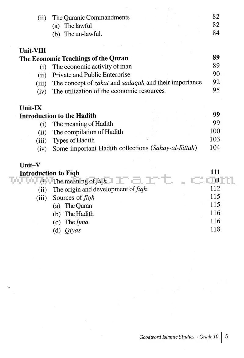 Goodword Islamic Studies: Level 10