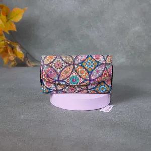 Handmade Wallets - Classic Multi-Colour with Flower Design