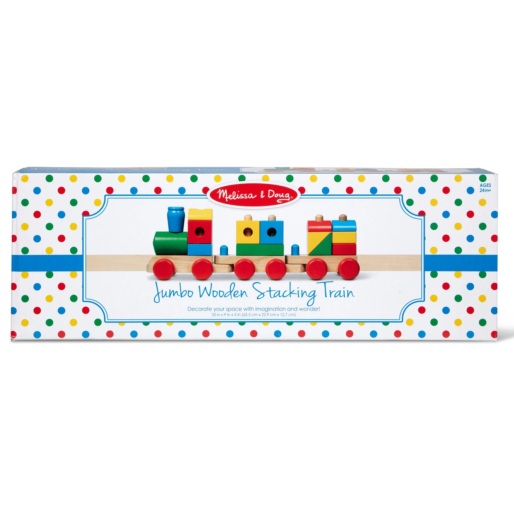 Jumbo Wooden Stacking Train – Classic