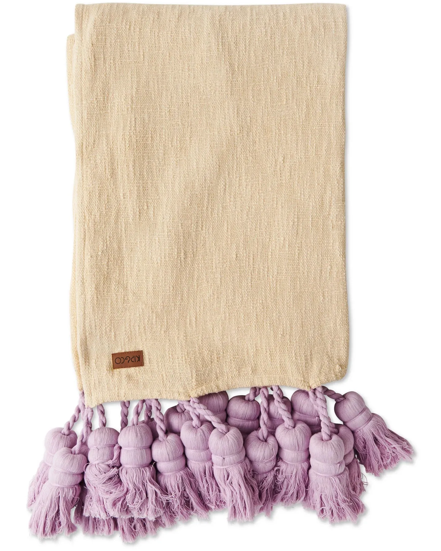 Kip & Co Shortbread Tassel Throw