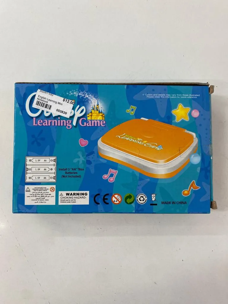 Learning Game mini laptop clearance