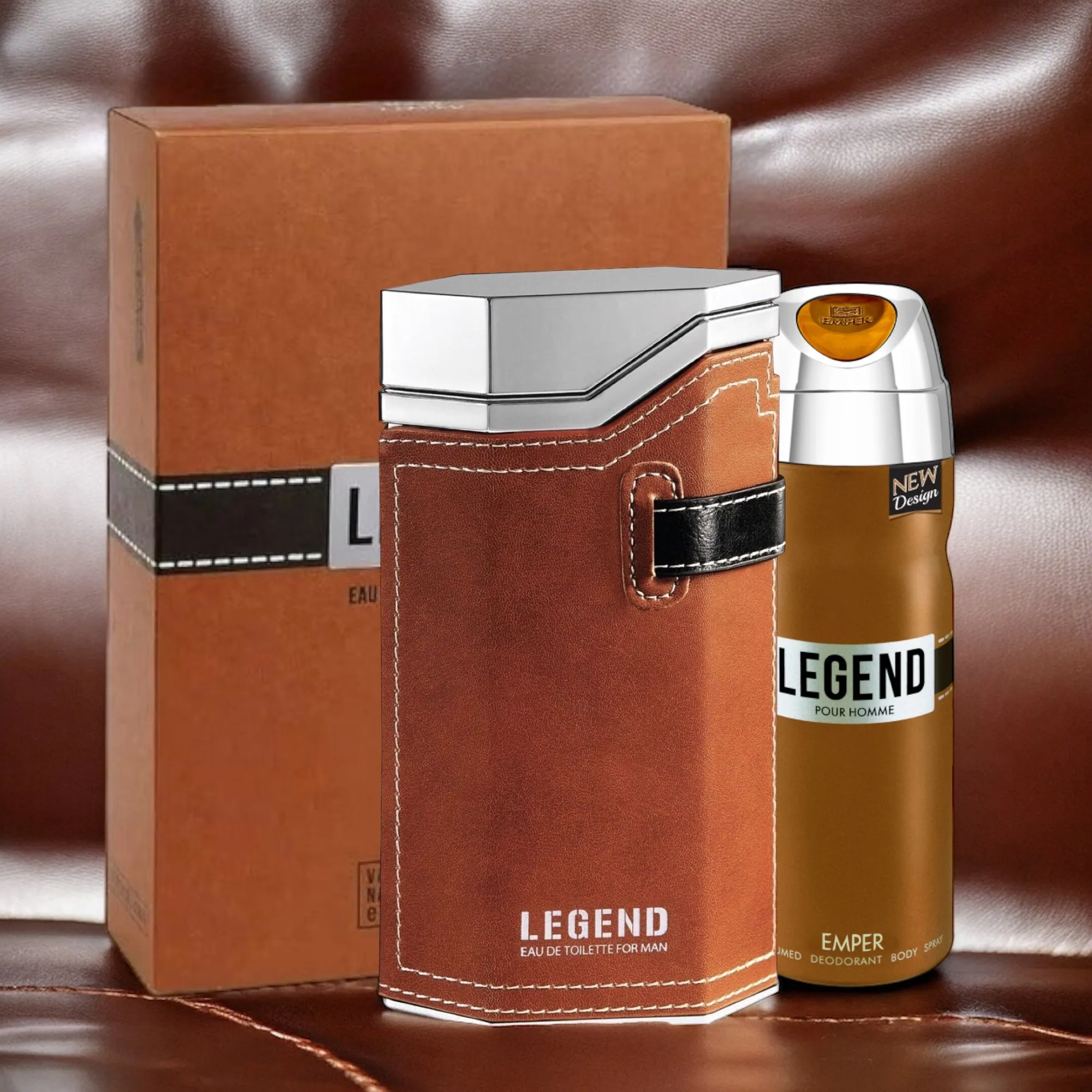 Legend Men Eau De Toilette 100 ml   200 ml Deodorant Combo Gift Set