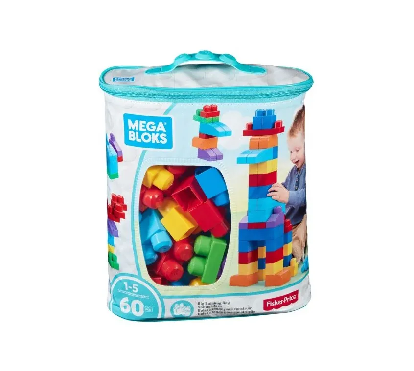 Mega Bloks Building Blocks Assorted 60 pcs