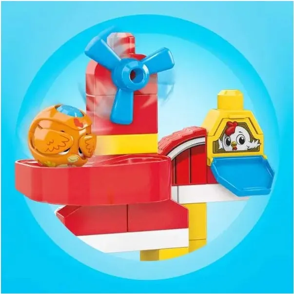 Mega Bloks Peek A Blocks Animal Farm Toy