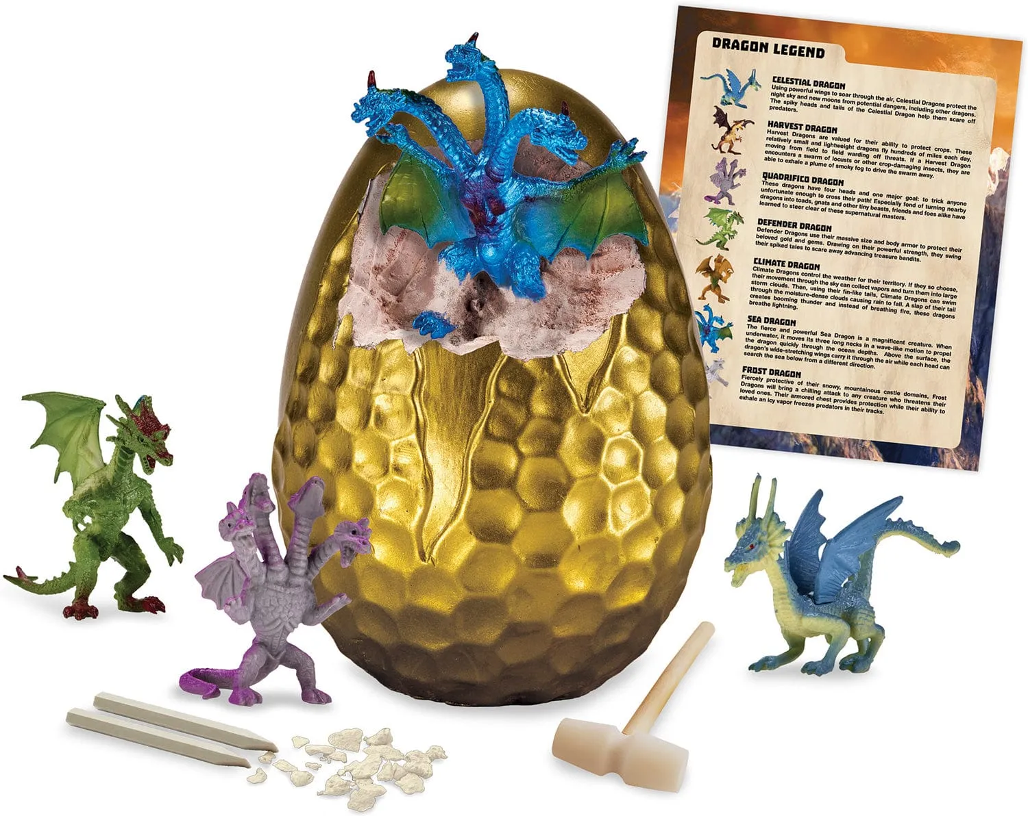 MindWare Dig It Up! The Big Egg Dragons - Science Kits for Kids