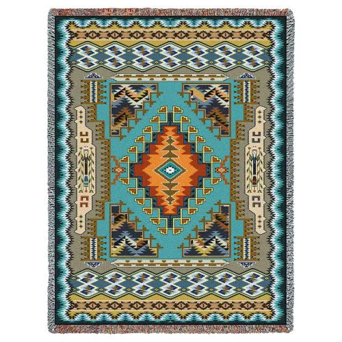 Painted Hills - Sky - Southwest Native American Inspired Tribal Camp - Made in the USA