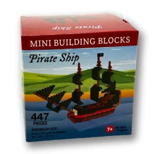 Pirate Ship Mini Building Blocks