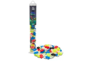 Plus Plus Glow Mix - 100Pc Tube