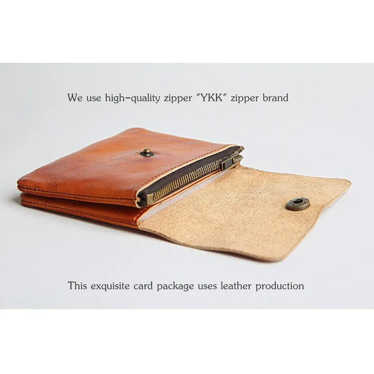 "The Traditional" Genuine Leather Zip Wallet