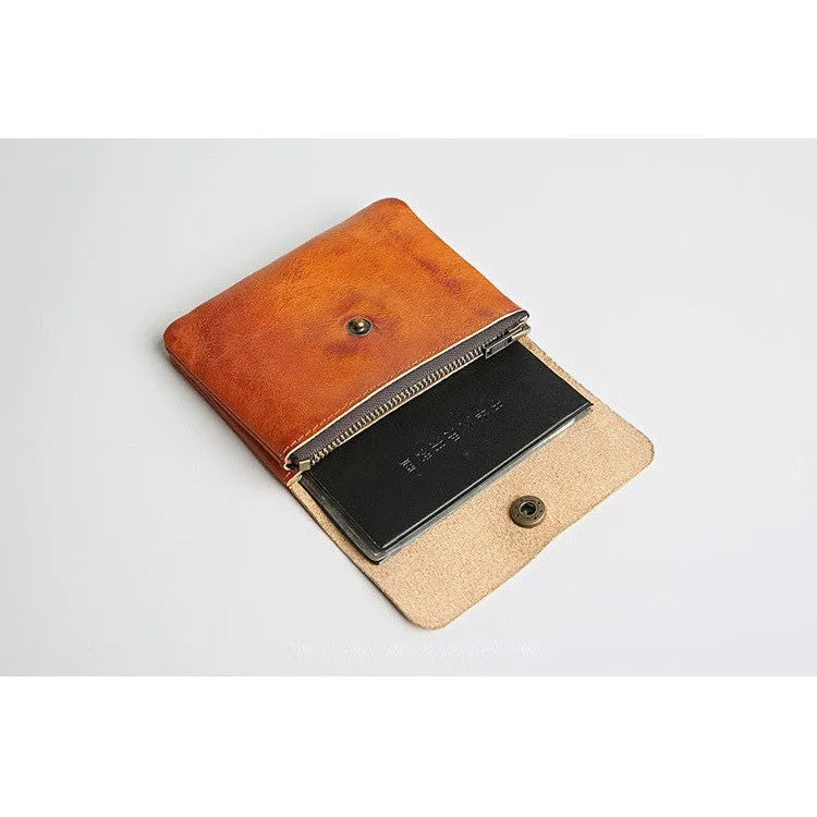 "The Traditional" Genuine Leather Zip Wallet