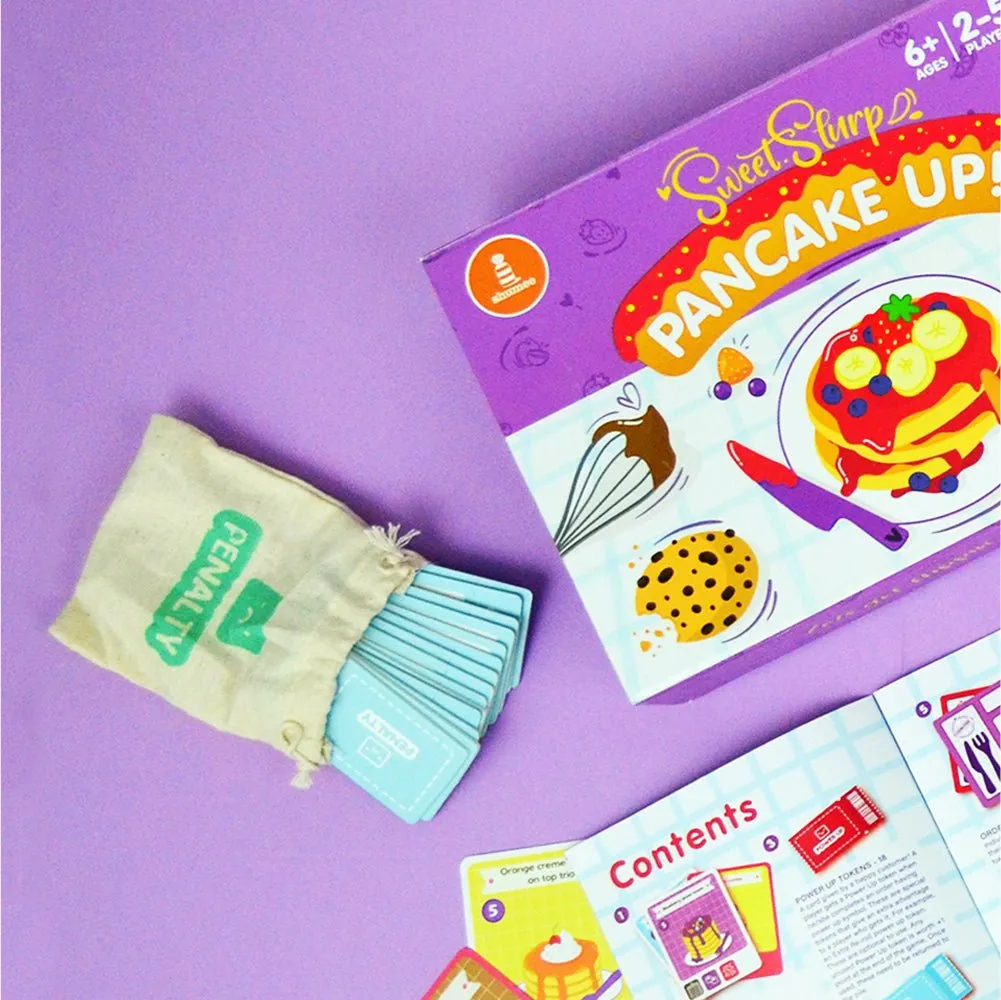 Shumee Sweet-Slurrp Pancake Up- Board Game