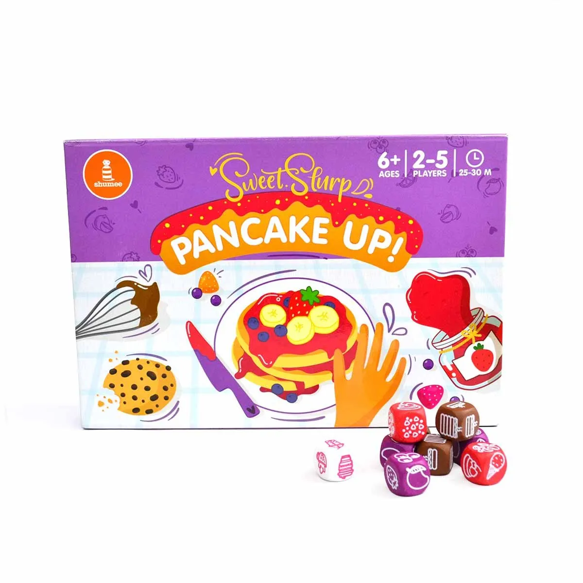 Shumee Sweet-Slurrp Pancake Up- Board Game