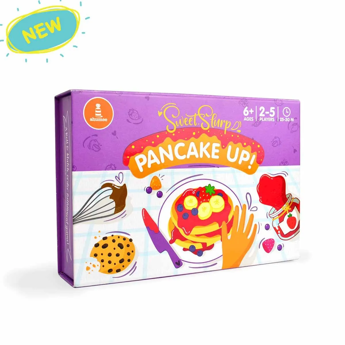 Shumee Sweet-Slurrp Pancake Up- Board Game